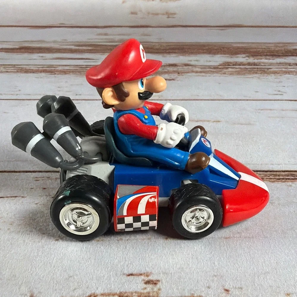 Mario Kart Wii Mini RC Radio Control Kart 2011 TESTED WORKING No Remote